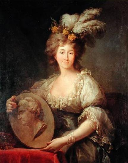 Marcello Bacciarelli Portrait of Anna Charlotta Dorothea Biron oil painting image